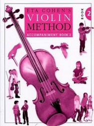 Eta Cohen: Violin Method Book 2 - Piano Accompaniment (noty na housle, klavír)
