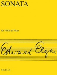 Edward Elgar: Sonata For Violin And Piano (E Minor) (noty na housle, klavír)