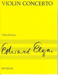 Edward Elgar: Violin Concerto Op.61 (noty na housle, klavír)