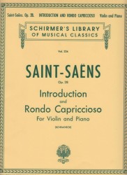 Camille Saint-Saens: Introduction And Rondo Capriccioso Op.28 (noty na housle, klavír)