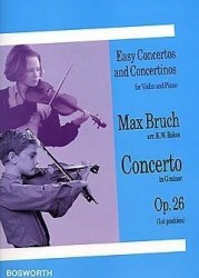 Max Bruch (Arr. K.W. Rokos): Concerto in G Minor For Violin And Piano Op.26 (noty na housle, klavír)