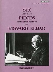 Edward Elgar: Six Very Easy Pieces For Violin Op.22 (noty na housle, klavír)