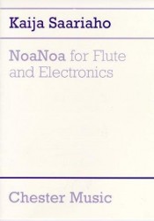 Kaija Saariaho: NoaNoa for Flute and Electronics (noty na příčnou flétnu)