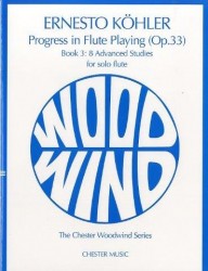 Kohler: Progress In Flute Playing Op.33 Book 3 (noty na příčnou flétnu)