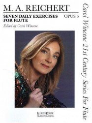 Matthieu André Reichert: 7 Daily Exercises For Flute (noty na příčnou flétnu)