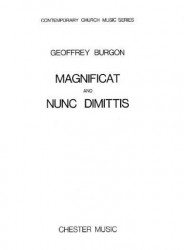 Geoffrey Burgon: Magnificat And Nunc Dimittis (noty na dvojhlasý sborový zpěv, varhany)