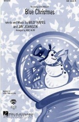 Blue Christmas (noty na sborový zpěv SAB) - SADA 5 ks