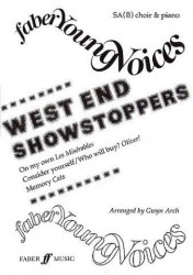West End Showstoppers (noty na sborový zpěv SAB, klavír)