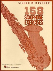 Sigurd M. Rascher: 158 Saxophone Exercises (noty na saxofon)