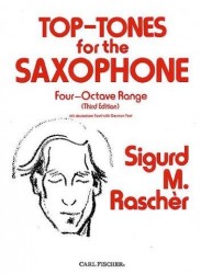 Top-Tones For The Saxophone - Four-Octave Range (Third Edition) (noty na saxofon)