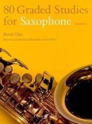 80 Graded Studies For Saxophone Book One (noty na altsaxofon, tenorsaxofon)