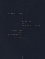 Carl Nielsen: Clarinet Concerto Op.57 (Clarinet/Piano) (noty na klarinet, klavír)