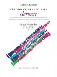 A. Romero: Metodo Completo Para Clarinete (menendez) Part 3 (noty na klarinet)
