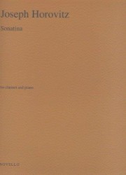 Joseph Horovitz: Sonatina for Clarinet and Piano (noty na klarinet, klavír)