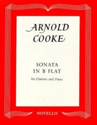 Arnold Cooke: Sonata In B Flat For Clarinet And Piano (noty na klarinet, klavír)