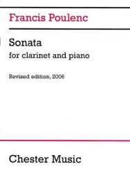 Francis Poulenc: Clarinet Sonata (2006 Edition) (noty na klarinet, klavír)