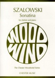 Antoni Szalowski: Sonatina For Clarinet And Piano (noty na klarinet, klavír)
