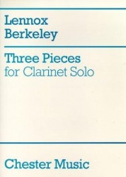 Lennox Berkeley: Three Pieces For Clarinet Solo (noty na klarinet)