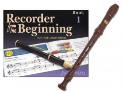 Recorder From The Beginning: Pupil's Book 1 (noty na zobcovou flétnu) (+nástroj)
