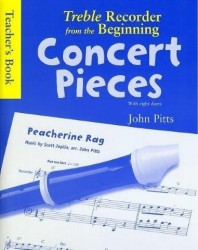 Treble Recorder From The Beginning - Concert Pieces (Teacher's Book) (noty na zobcovou flétnu, klavír)