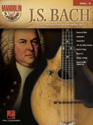 Mandolin Play-Along 4: J.S. Bach (noty, tabulatury na mandolínu) (+audio)