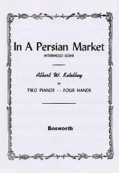 Albert Ketelbey: In A Persian Market - Intermezzo Scene (2 Pianos) (noty na čtyřruční klavír)