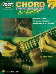 Tom Kolb: Chord Progressions For Guitar (noty, tabulatury na kytaru) (+audio)