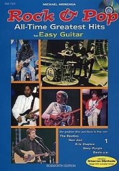 Rock And Pop All Time Greatest Hits For Easy Guitar (noty na kytaru) (+audio)
