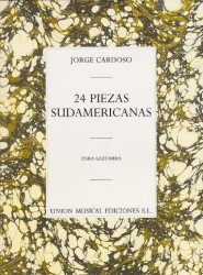 Jorge Cardoso: 24 Piezas Sudamericanas (noty na kytaru)