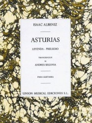 Albeniz Asturias Preludio (Segovia) Guitar (noty na kytaru)