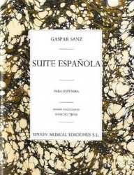 Gaspar Sanz: Suite Espanola (noty na kytaru)