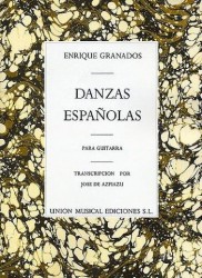Enrique Granados: Danzas Espanolas Complete For Guitar (noty na kytaru)