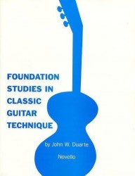 Duarte Foundation Studies In Classic Guitar Technique (noty na kytaru)