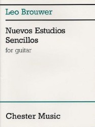Leo Brouwer: Nuevos Estudios Sencillos (noty na kytaru)