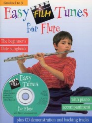 Easy Film Tunes For Flute (noty na příčnou flétnu, klavír) (+audio)
