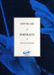 John McCabe: Portraits For Flute And Piano (noty na příčnou flétnu, klavír)