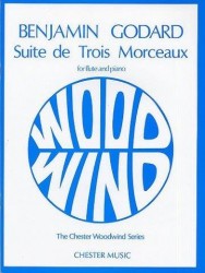 Benjamin Godard: Suite De Trois Morceaux Op.116 (noty na příčnou flétnu, klavír)
