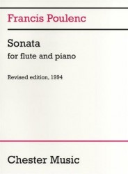 Francis Poulenc: Sonata For Flute And Piano (noty na příčnou flétnu, klavír)