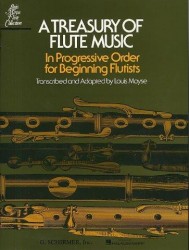 A Treasury Of Flute Music (noty na příčnou flétnu, klavír)