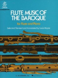 Flute Music Of The Baroque (noty na příčnou flétnu, klavír)