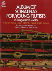 Album Of Sonatinas For Young Flautists (noty na příčnou flétnu, klavír)
