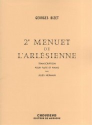 Georges Bizet: Menuet De L'Arlesienne No.2 (Flute/Piano) (noty na příčnou flétnu, klavír)