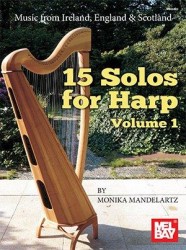 15 Solos For Harp: Volume 1 (noty na harfu)