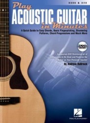 Andrew DuBrock: Play Acoustic Guitar In Minutes (noty, tabulatury na kytaru) (+DVD)