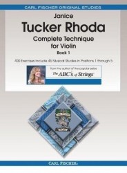 Janice Tucker Rhoda: Complete Technique For Violin - Book 1 (noty na housle)