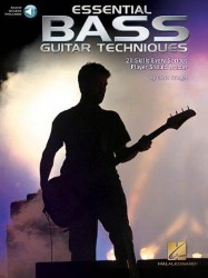 Chris Kringel: Essential Bass Guitar Techniques: 21 Skills Every Serious Player Should Master (noty, tabulatury na baskytaru) (+audio)