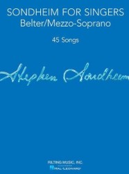 Sondheim For Singers: Belter/Mezzo-Soprano (noty na zpěv)