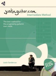 The Justinguitar.com Intermediate Method (texty písní, akordy na kytaru) (+audio)