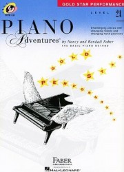 Piano Adventures: Level 2A - Gold Star Performance (noty na sólo klavír) (+audio)