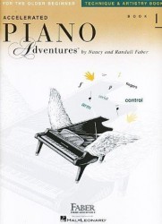 Accelerated Piano Adventures for the Older Beginner: Technique & Artistry Book 1 (noty na sólo klavír)